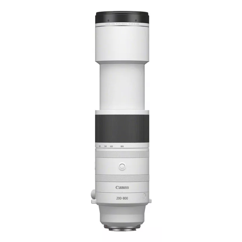 Canon RF 200-800 mm F6.3-9 IS USM Τηλεφακός, Μαύρο/Λευκό