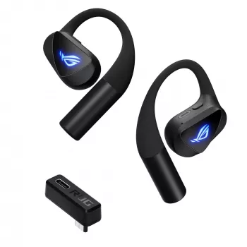 Headset ASUS ROG Cetra Open Wireless TWS Bluetooth Ear-hook Μαύρο, 20–20000 Hz, 116 g