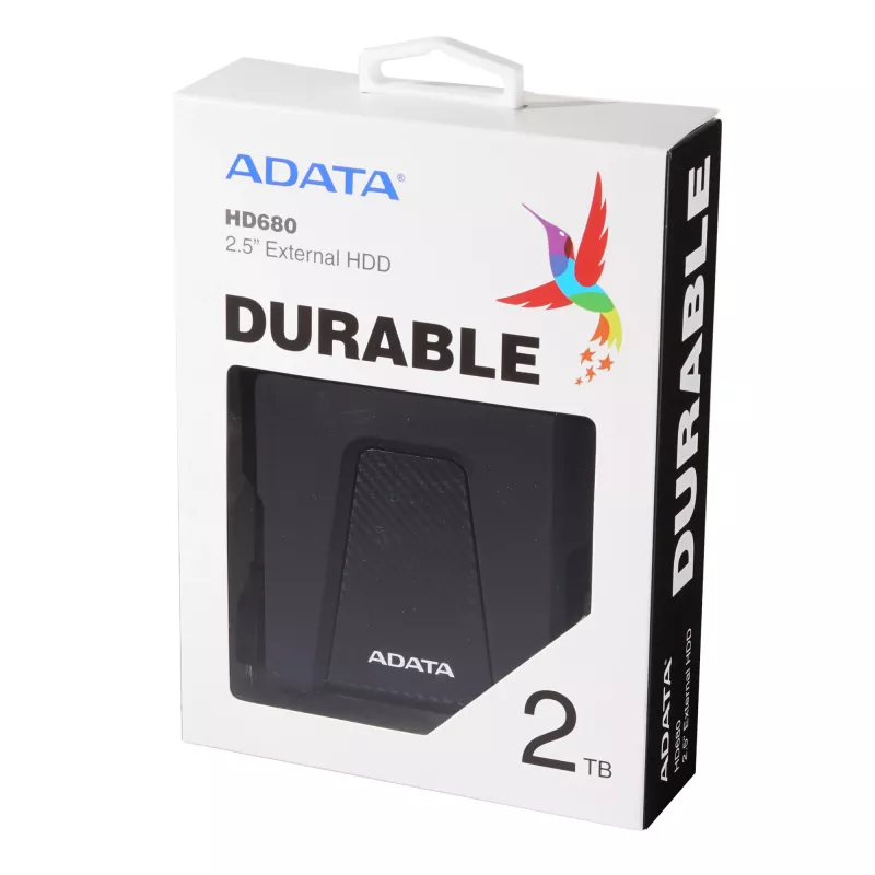 ADATA HD680 Εξωτερικός Σκληρός Δίσκος 2 TB USB 3.2 Gen 1 (3.1 Gen 1) Μαύρο