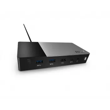 MSI USB-C Docking Station Gen 2 USB 3.2 Gen 2 (3.1 Gen 2) Type-C Μαύρο