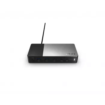 MSI USB-C Docking Station Gen 2 USB 3.2 Gen 2 (3.1 Gen 2) Type-C Μαύρο