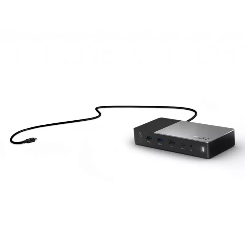 MSI USB-C Docking Station Gen 2 USB 3.2 Gen 2 (3.1 Gen 2) Type-C Μαύρο