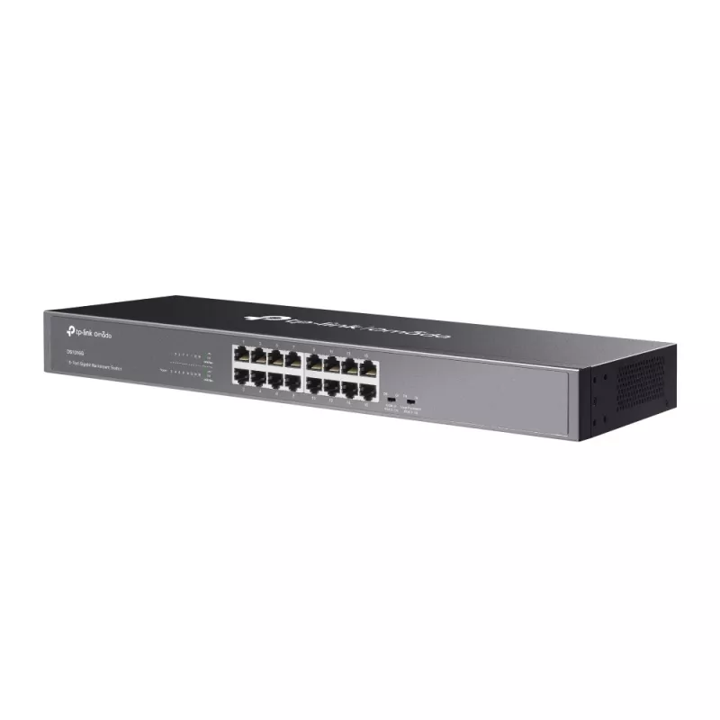 TP-Link Omada DS1016G Διακόπτης δικτύου Unmanaged Gigabit Ethernet (10/100/1000) 1U Μαύρο