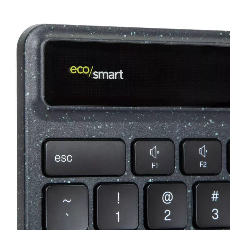 Targus EcoSmart AKB868UK Πληκτρολόγιο Universal Bluetooth QWERTY UK English Μαύρο