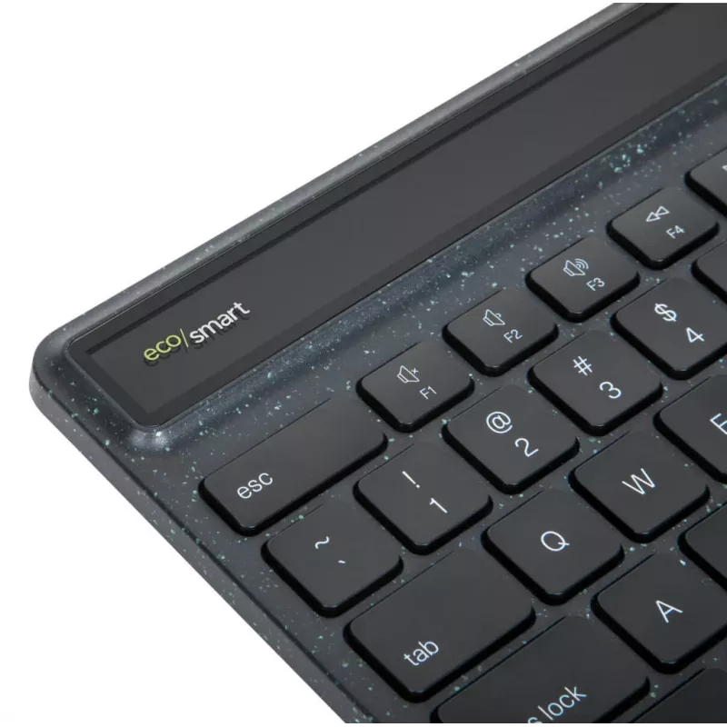 Targus EcoSmart AKB868UK Πληκτρολόγιο Universal Bluetooth QWERTY UK English Μαύρο