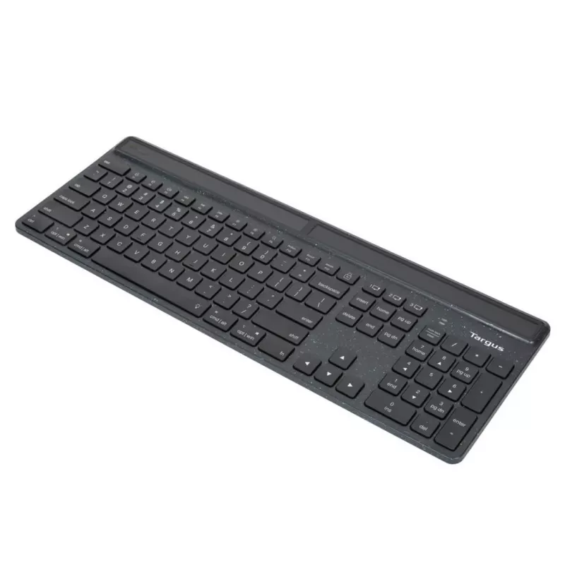 Targus EcoSmart AKB868UK Πληκτρολόγιο Universal Bluetooth QWERTY UK English Μαύρο
