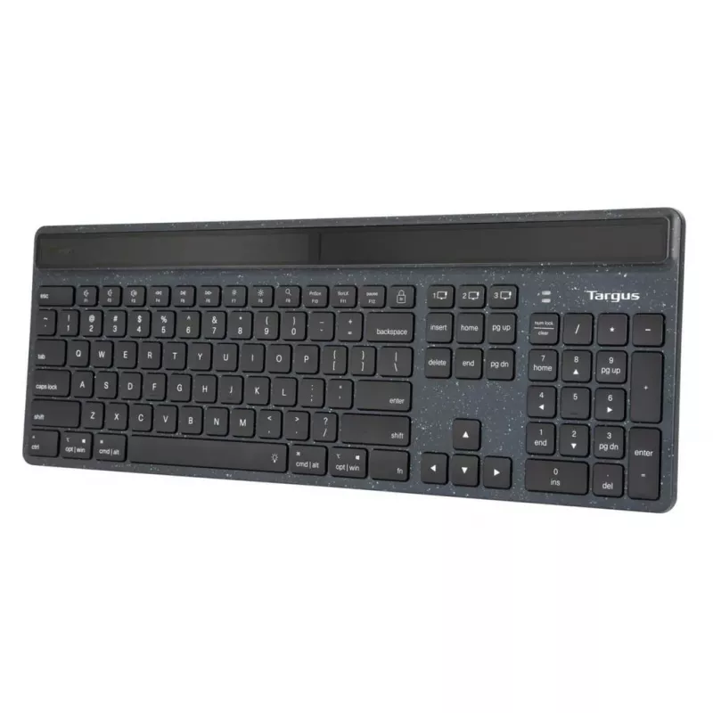 Targus EcoSmart AKB868UK Πληκτρολόγιο Universal Bluetooth QWERTY UK English Μαύρο