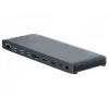 2-Power DOC0117A Σταθμός σύνδεσης/Port replicator laptop Μαύρο