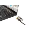 DELL 461-AAEU Κλείδωμα καλωδίου μαύρο, Ανοξείδωτο ατσάλι 1,8 m