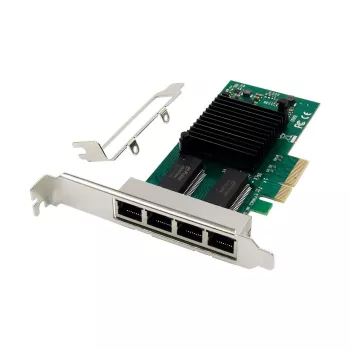 Κάρτα δικτύου MicroConnect I350-T4 PCIe x4 1GbE – 4 θυρών Gigabit Ethernet PCIe x4
