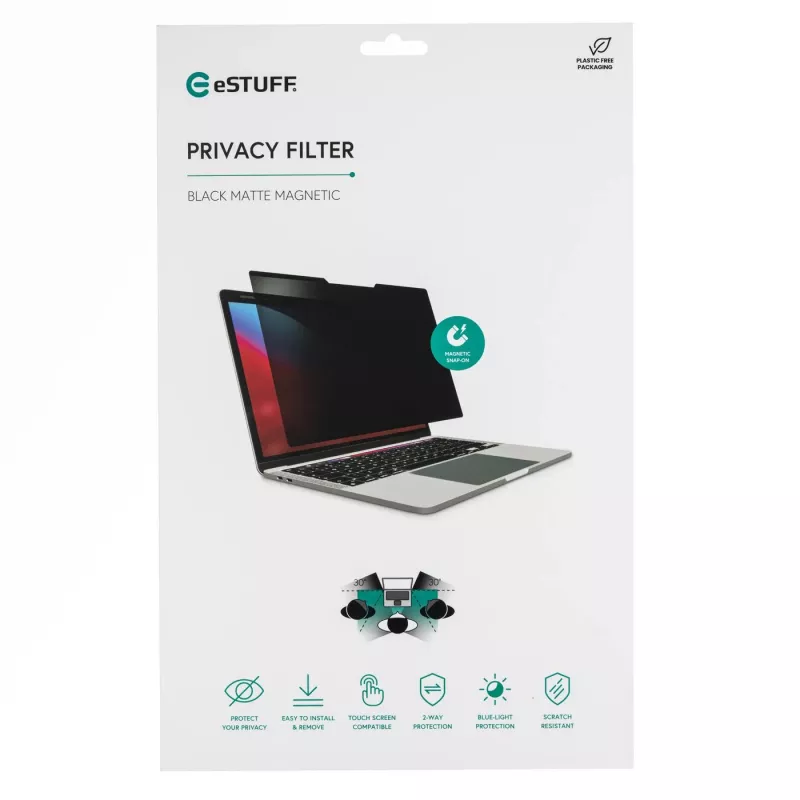 Μαγνητικό φίλτρο απορρήτου οθόνης eSTUFF GLBM16351225 16 inch, 16:10