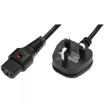 Καλώδιο τροφοδοσίας MicroConnect UK Τύπου G σε βύσμα IEC C13 – καλώδιο τροφοδοσίας για υπολογιστές και περιφερειακά