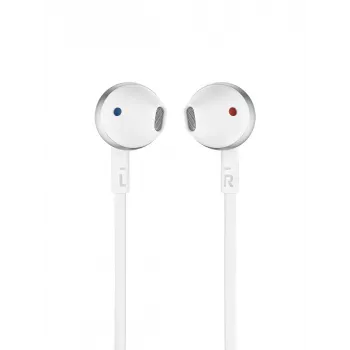 JBL Tune 205, ενσύρματο, 20 - 20000 Hz, κλήσεις/μουσική, 14,3 g, ακουστικά, χρώμιο, λευκό
