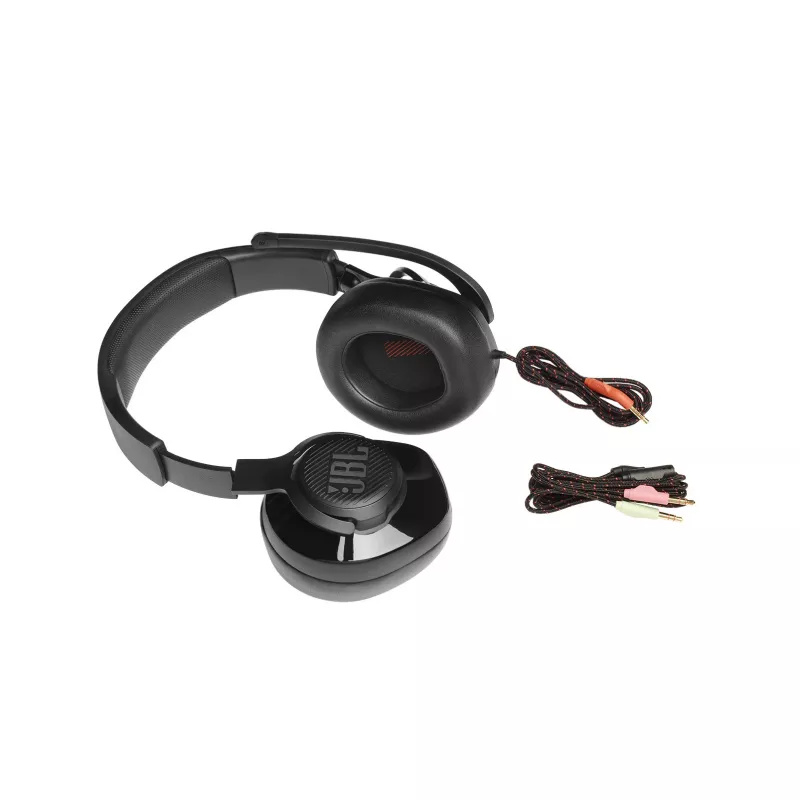 JBL Quantum 200 ΜΑΥΡΟ, ενσύρματο, 20 - 20000 Hz, gaming, 248 g, ακουστικά, μαύρο