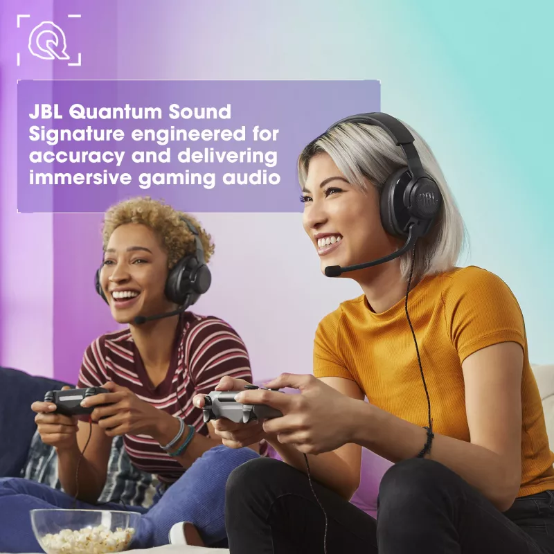 JBL Quantum 200 ΜΑΥΡΟ, ενσύρματο, 20 - 20000 Hz, gaming, 248 g, ακουστικά, μαύρο