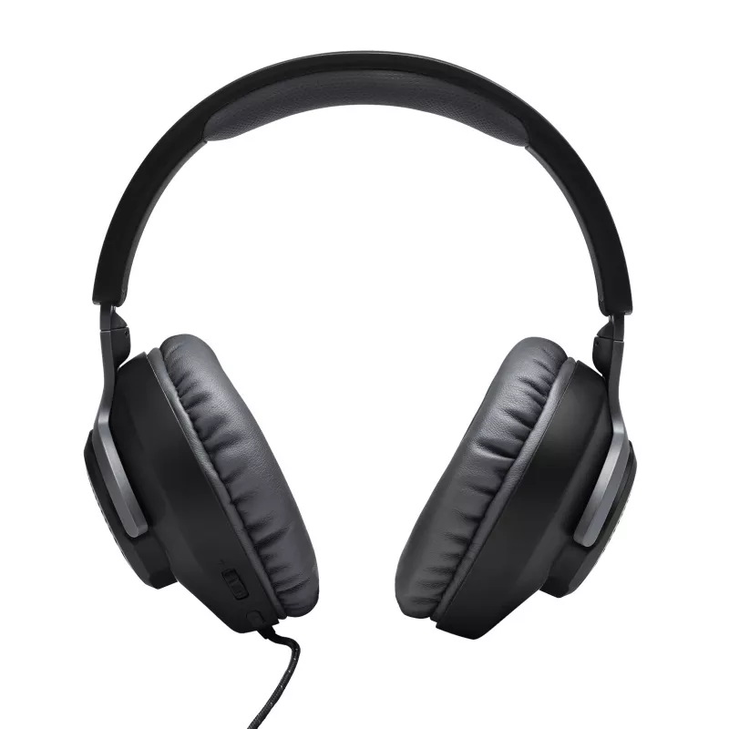 JBL Quantum 100 μαύρο, ενσύρματο, gaming, 20 - 20000 Hz, 216 g, ακουστικά, μαύρο