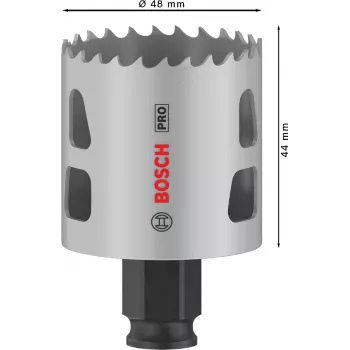 Πριονωτή κορόνα Bosch PRO Multi Material PC Plus 44/48 mm — μεμονωμένο τεμάχιο για δράπανα
