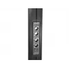 Multibrackets M Public Display Stand 210 Dual Pillar Wheelbase Μαύρο