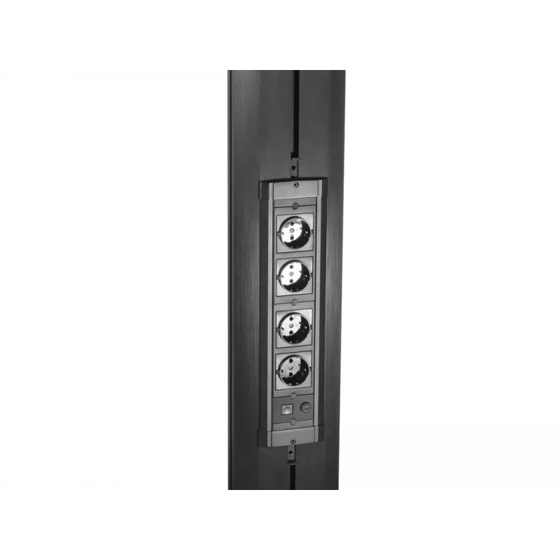 Multibrackets M Public Display Stand 210 Dual Pillar Wheelbase Μαύρο