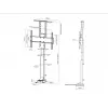 Multibrackets M Μοτοριζόμενη βάση TV Large αντοχή 50 kg οθόνες 37-65 ιντσών