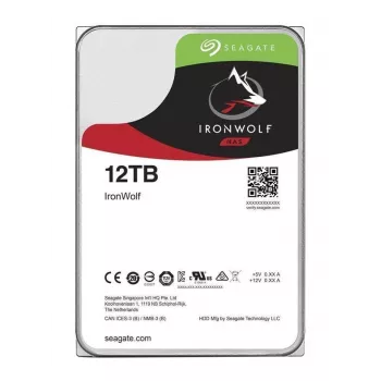 Seagate NAS HDD IronWolf εσωτερικός σκληρός δίσκος 12 TB 7200 rpm 256 MB 3,5 ίντσες Serial ATA III