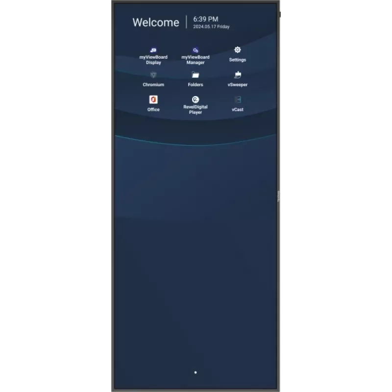 Viewsonic CDE105UW διαδραστικός πίνακας 2,67 m (105 ίντσες) 5120 x 2160 Pixel Μαύρο