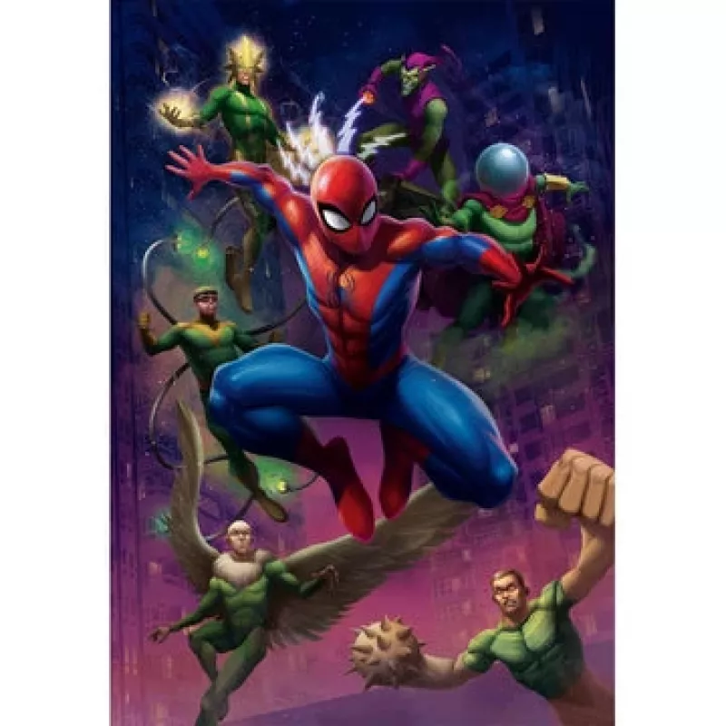 Clementoni Marvel Spiderman Παζλ 1000 τεμ. Τηλεόραση/Ταινίες