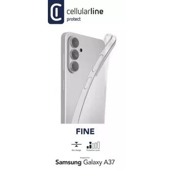 Cellularline Fine - Galaxy A37, Θήκη, Samsung, Galaxy A37, 17 cm (6,7″), Διαφανής