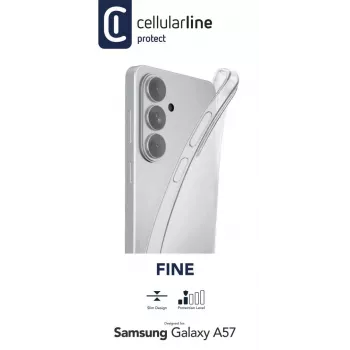 Cellularline Fine - Galaxy A57, θήκη, Samsung, Galaxy A57, 17 cm (6.7 ίντσες), Διαφανές