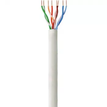 Techly ITP-C6U-FL-100 Καλώδιο δικτύου Γκρι 100 m Cat6 U/UTP (UTP)