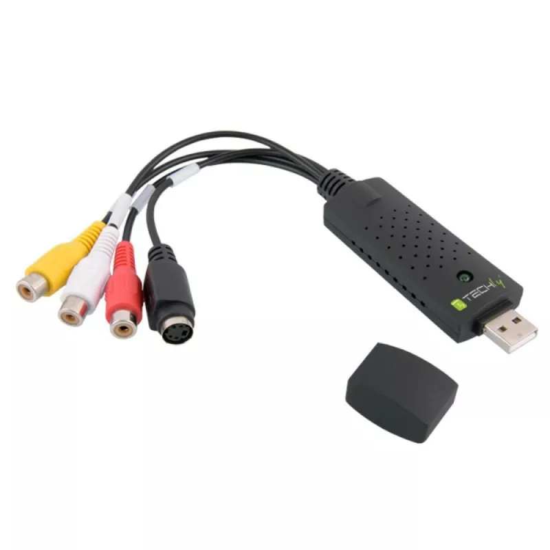 Techly I-USB-VIDEO-700TY Μετατροπέας σήματος βίντεο 720 x 576 Pixel