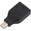 Techly IADAP DP-MDP2 Προσαρμογέας καλωδίου/προσαρμογέας DisplayPort Mini DisplayPort Μαύρο