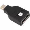 Techly IADAP DP-MDP2 Προσαρμογέας καλωδίου/προσαρμογέας DisplayPort Mini DisplayPort Μαύρο