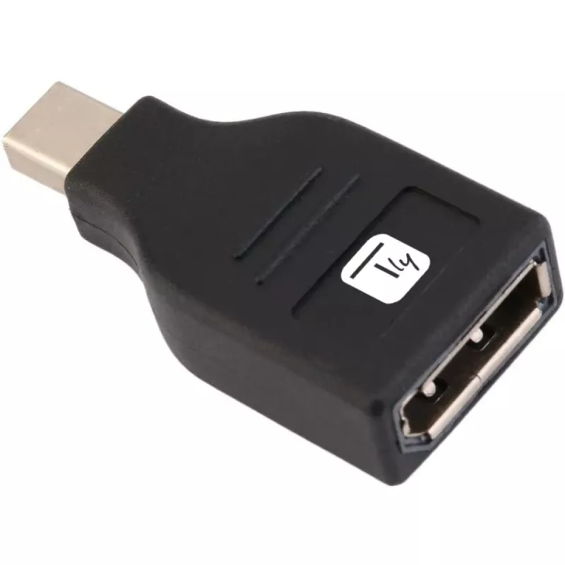 Techly IADAP DP-MDP2 Προσαρμογέας καλωδίου/προσαρμογέας DisplayPort Mini DisplayPort Μαύρο