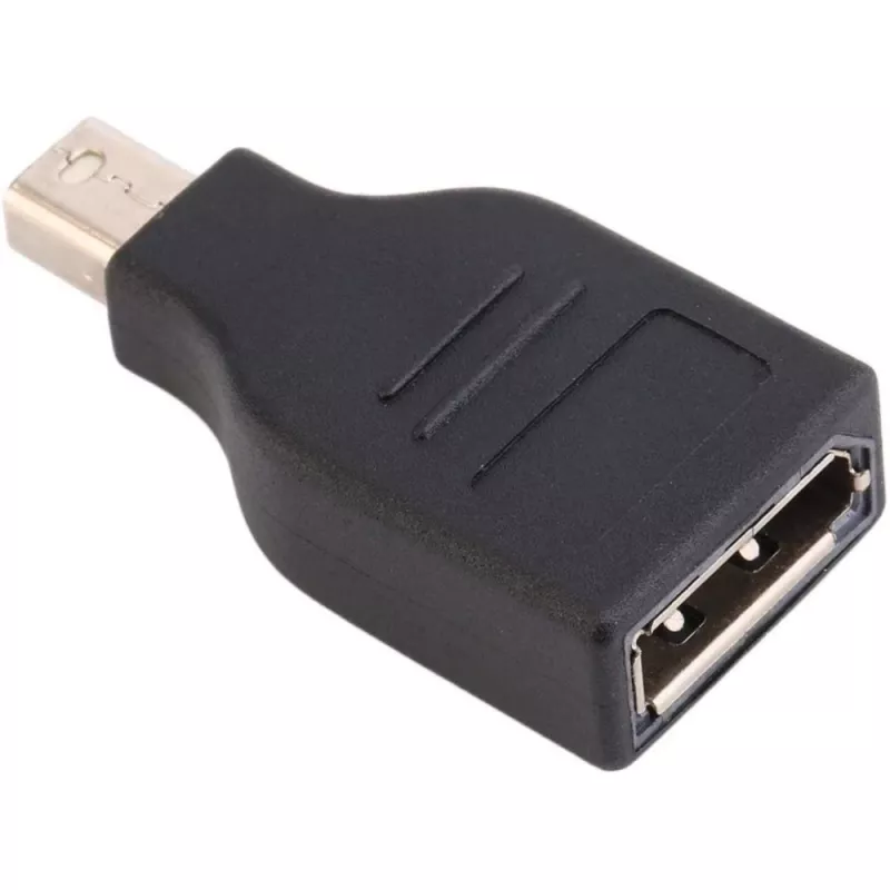 Techly IADAP DP-MDP2 Προσαρμογέας καλωδίου/προσαρμογέας DisplayPort Mini DisplayPort Μαύρο