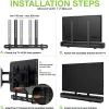 Techly Βάση στήριξης τοίχου για ηχόμπαρα Max VESA 600x400