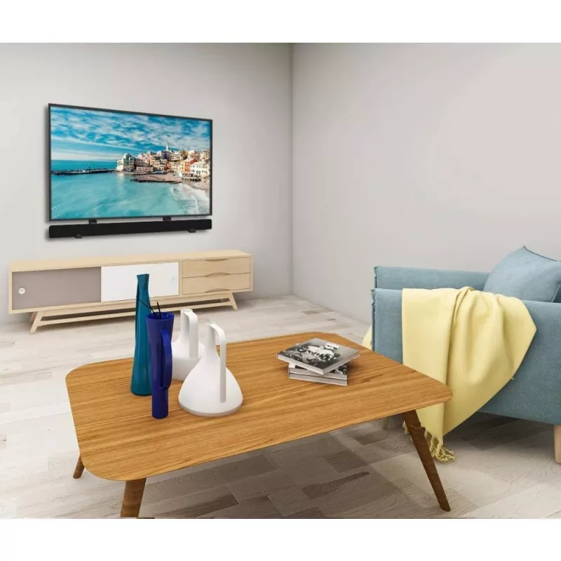 Techly Βάση στήριξης τοίχου για ηχόμπαρα Max VESA 600x400