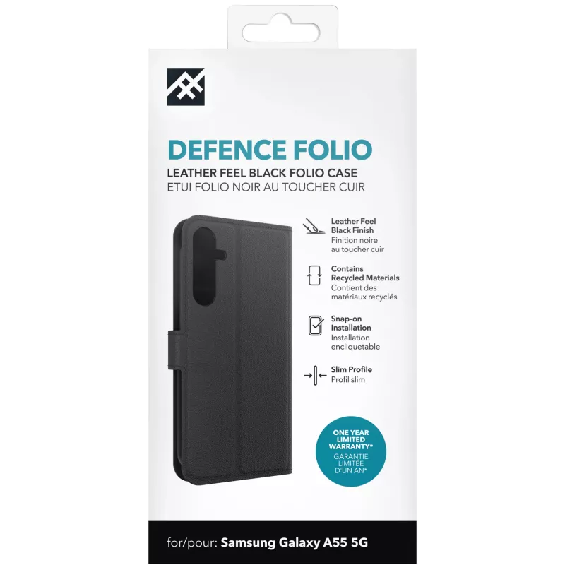 IFROGZ Defence Folio Θήκη κινητού 16,8 cm (6,6 ίντσες) Μαύρο