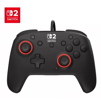 Ενσύρματο χειριστήριο gaming Turtle Beach Rematch για Nintendo Switch 2 – USB‑C, καλώδιο 3 m, κουμπί πίσω, D‑Pad, Μαύρο