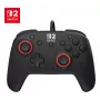 Ενσύρματο χειριστήριο gaming Turtle Beach Rematch για Nintendo Switch 2 – USB‑C, καλώδιο 3 m, κουμπί πίσω, D‑Pad, Μαύρο