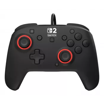 Ενσύρματο χειριστήριο gaming Turtle Beach Rematch για Nintendo Switch 2 – USB‑C, καλώδιο 3 m, κουμπί πίσω, D‑Pad, Μαύρο