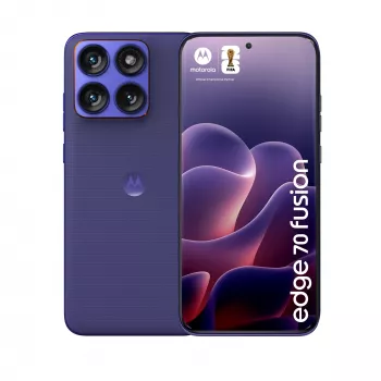 Smartphone Motorola edge 70 fusion — Snapdragon 7s Gen 3, 8 GB RAM, 256 GB, 6,78 inch OLED, 50 MP διπλή κάμερα, 5G, Android 16, 5200 mAh, μωβ