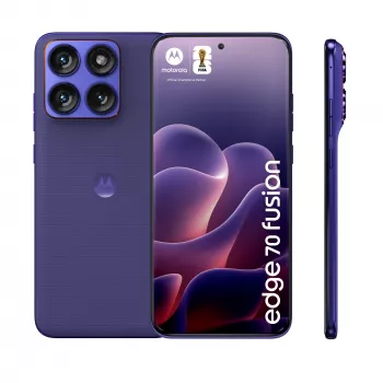 Smartphone Motorola edge 70 fusion — Snapdragon 7s Gen 3, 8 GB RAM, 256 GB, 6,78 inch OLED, 50 MP διπλή κάμερα, 5G, Android 16, 5200 mAh, μωβ