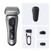 Ηλεκτρική ξυριστική μηχανή BRAUN Series 8 8617S Wet&Dry SensoAdapt — ξυριστική μηχανή με πλέγμα, ασύρματη, επαναφορτιζόμενη