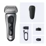 Ηλεκτρική ξυριστική μηχανή BRAUN Series 8 8617S Wet&Dry SensoAdapt — ξυριστική μηχανή με πλέγμα, ασύρματη, επαναφορτιζόμενη