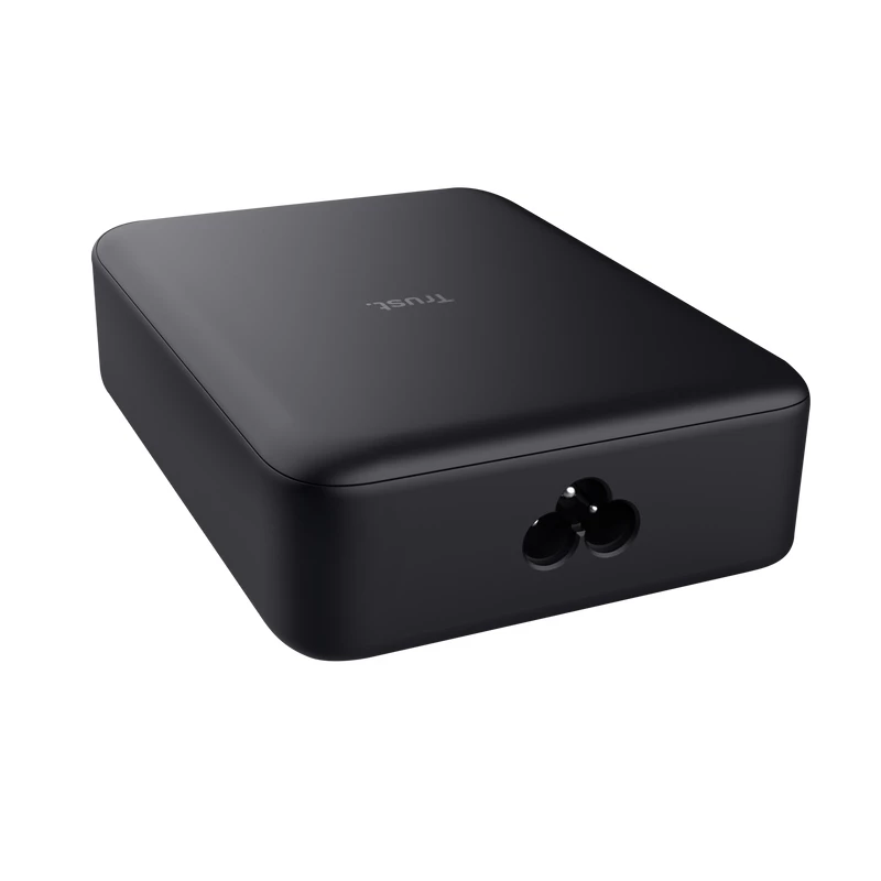 Φορτιστής AC Trust Maxo μαύρο 20 V 4 USB Type-C ταχεία φόρτιση