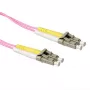 ACT 0,25 m LSZH πολύτροπο 50/125 OM4 καλώδιο patch οπτικών ινών duplex με βύσματα LC