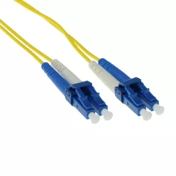 ACT 5 μέτρα LSZH Singlemode 9/125 OS2 καλώδιο οπτικής ίνας patch Duplex με βύσματα LC