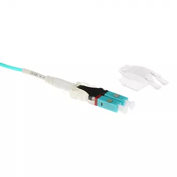 ACT 1,5 μέτρα Multimode 50/125 OM3 Polarity Twist καλώδιο οπτικών ινών με βύσματα LC