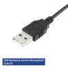 ACT Business πληκτρολόγιο USB (Qwerty/US-Layout), Full-Size (100 %), ενσύρματο, USB, μεμβράνης, QWERTY, μαύρο